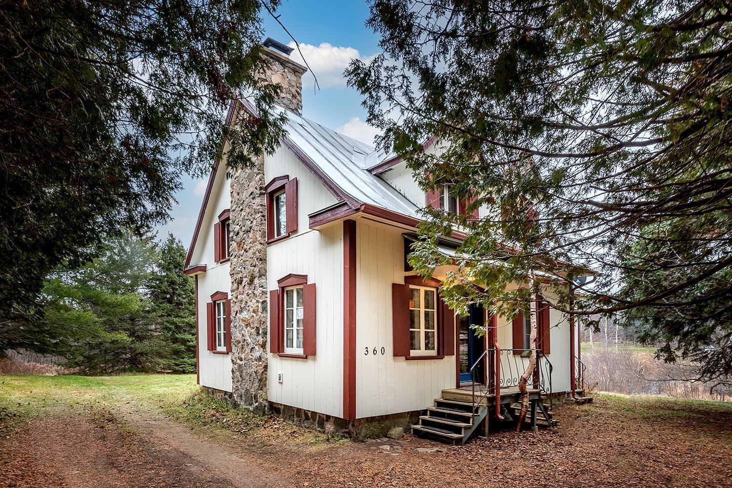Ancestral Wooden Chalet - St-Gabriel De Brandon Mandeville Eksteriør bilde